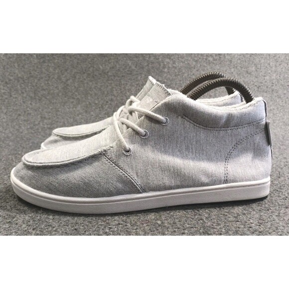 Roxy Women's Minnow Wally Mid Top Lace Up Jersey Shoe Gray Size 8 - Picture 8 of 16